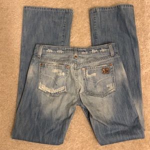 Joe’s Light Wash Boot Cut Jeans